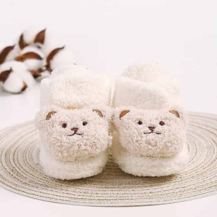 Teddy Bären Söckchen | Warme Füßchen für die Kleinsten