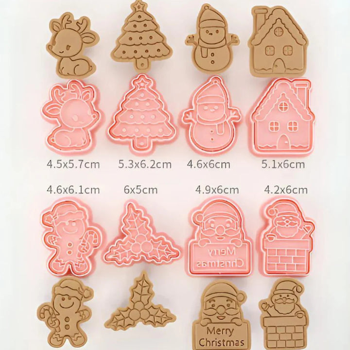 Xmas Plätzchen | Ausstechformen für weihnachtliche Plätzchen