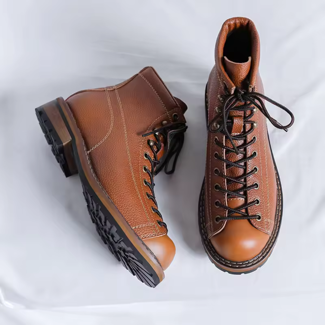 Hans Lederstiefel | Traditionelle Oktoberfest Schuhe aus Leder für Herren