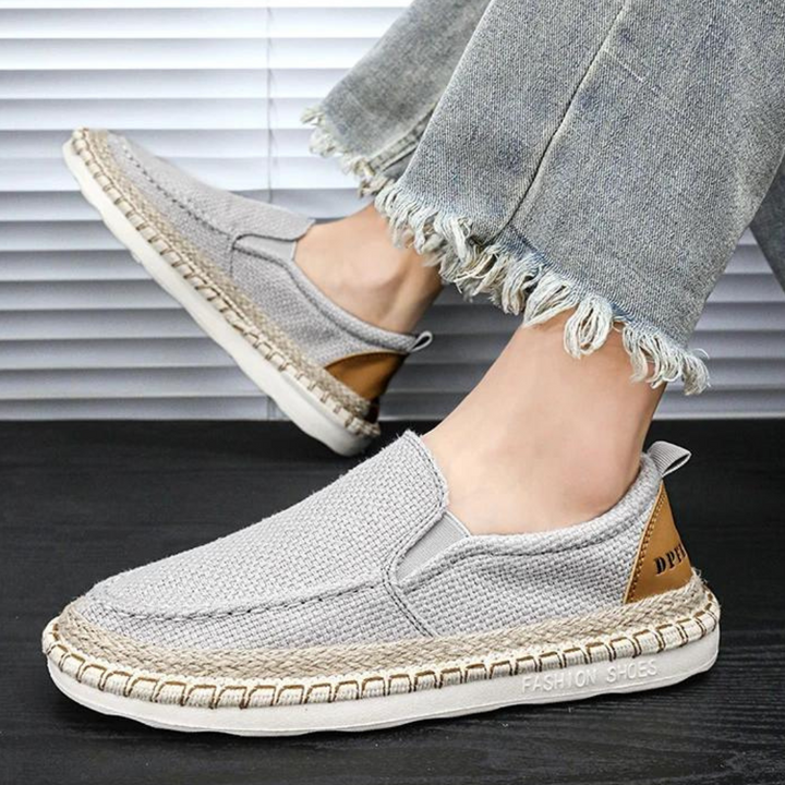 Nico Loafers | Atmungsaktive Slip-On-Loafer aus Canvas mit leichtem Design
