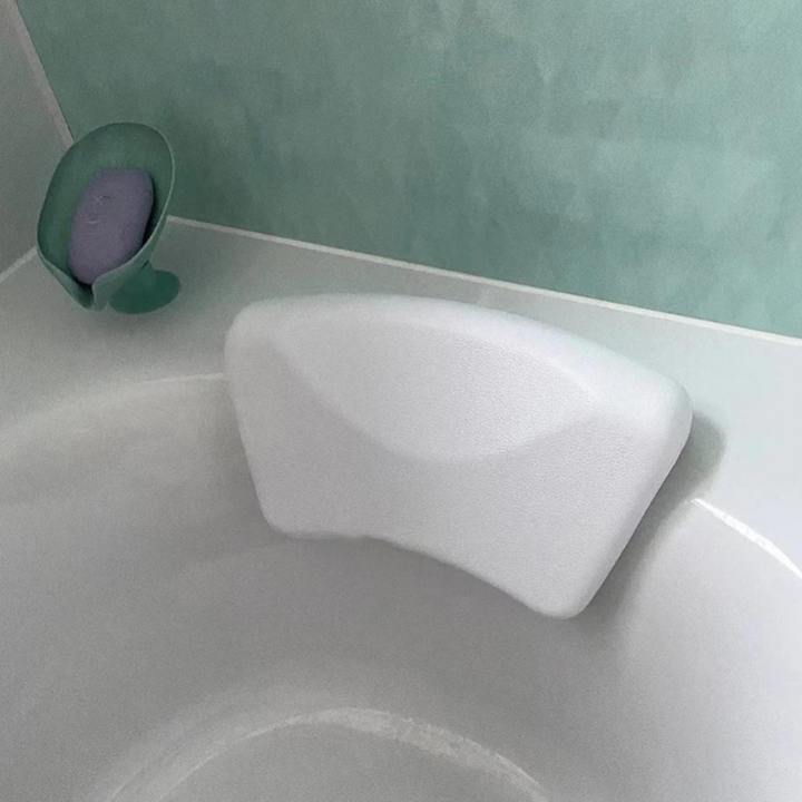 RelaxoPro Badewannenkissen | Luxuriöses Nackenkissen aus Organosilikon für Wellness-Bäder