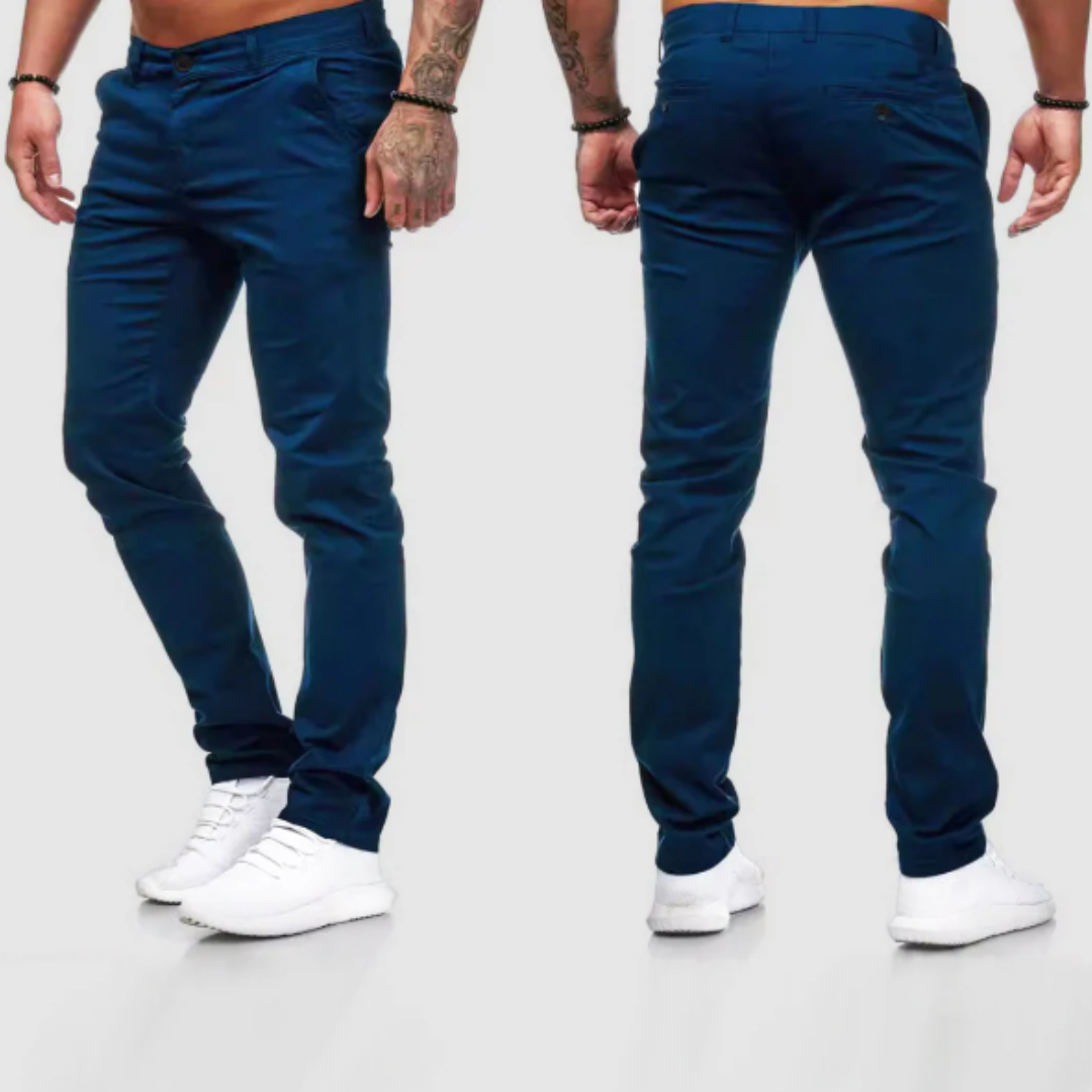 Chinohose für Herren - Luftige Stretch Hose für den Sommer