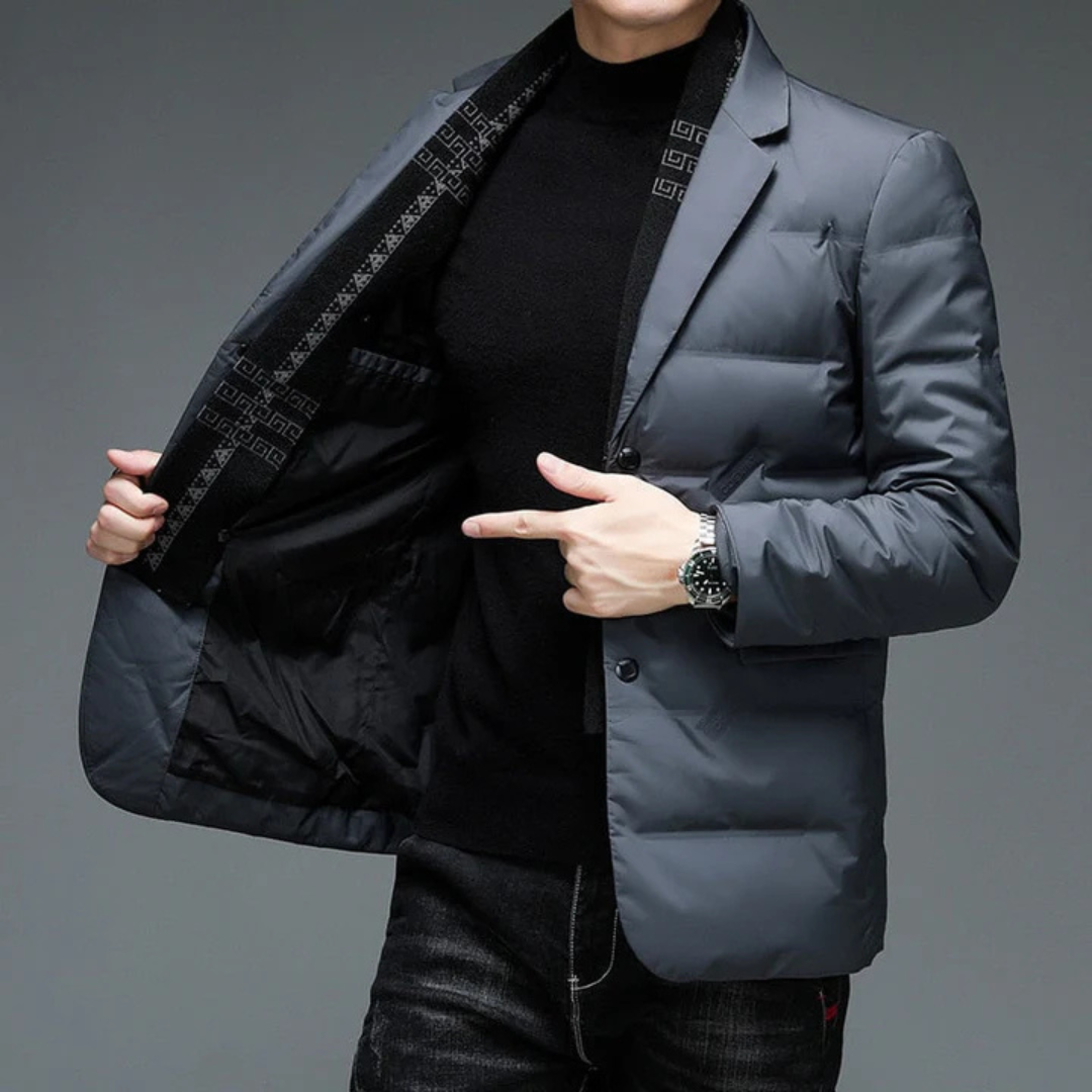 Sebastian Jacke | Leichte Herrenjacke aus Polyester mit praktischen Taschen