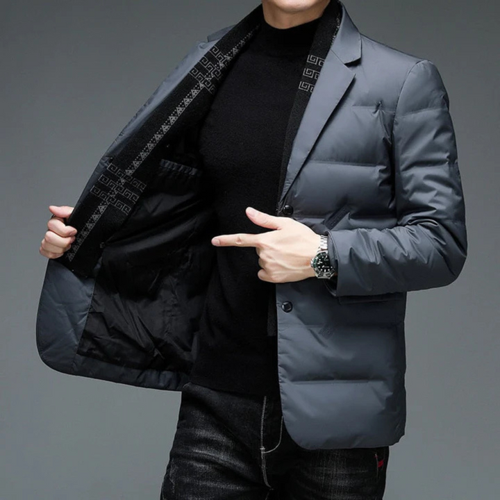 Sebastian Jacke | Leichte Herrenjacke aus Polyester mit praktischen Taschen