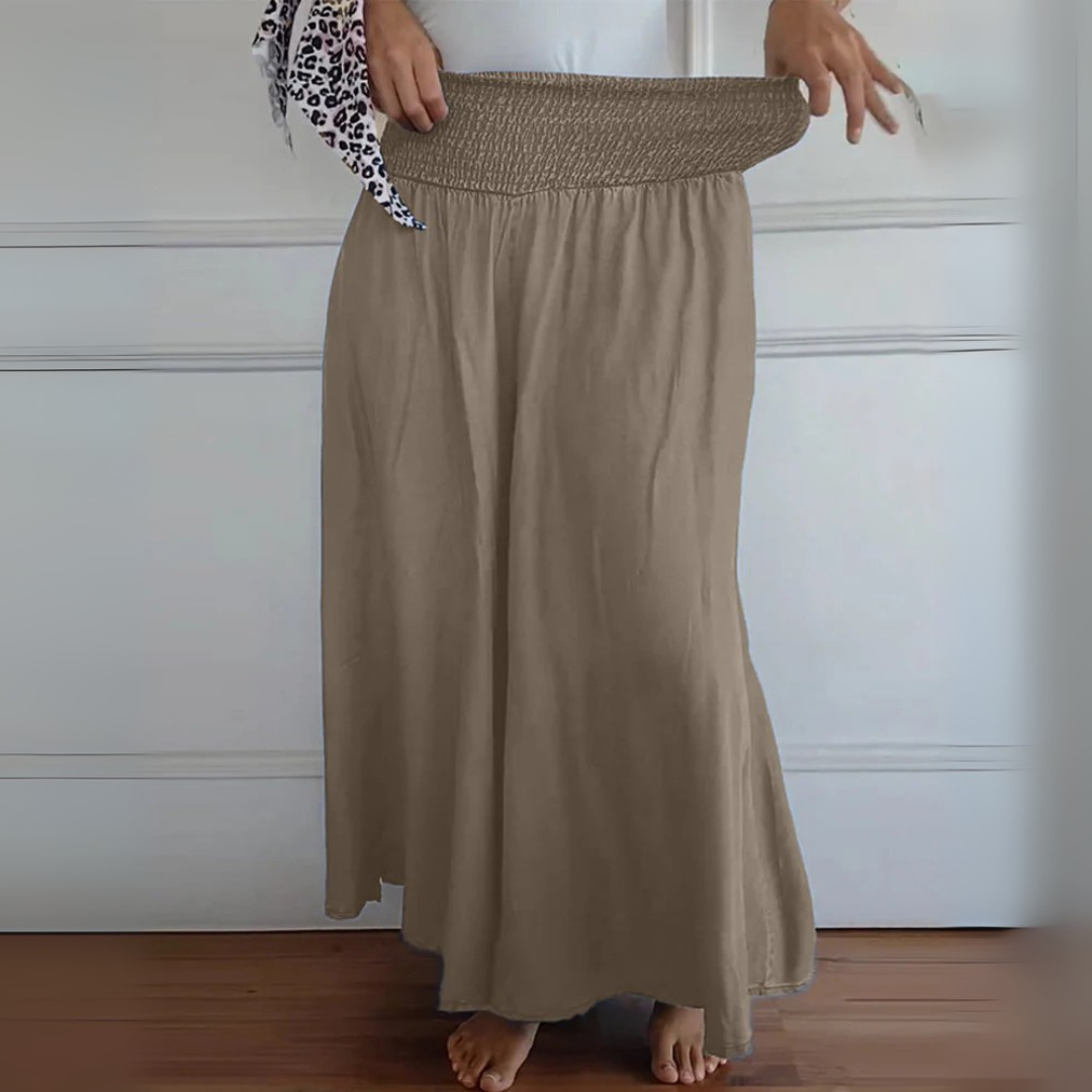Gisela Palazzo-Hose | Bequeme Weite-Hosen mit High-Waist für Frauen