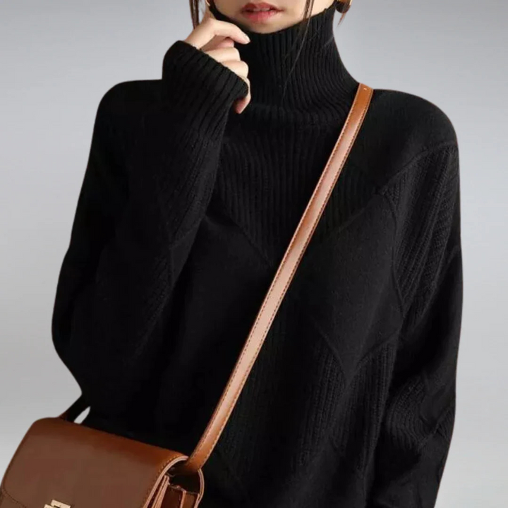 Rollkragenpullover für den Kalte Tage - Kuscheliger Kaschmir Pullover für Damen