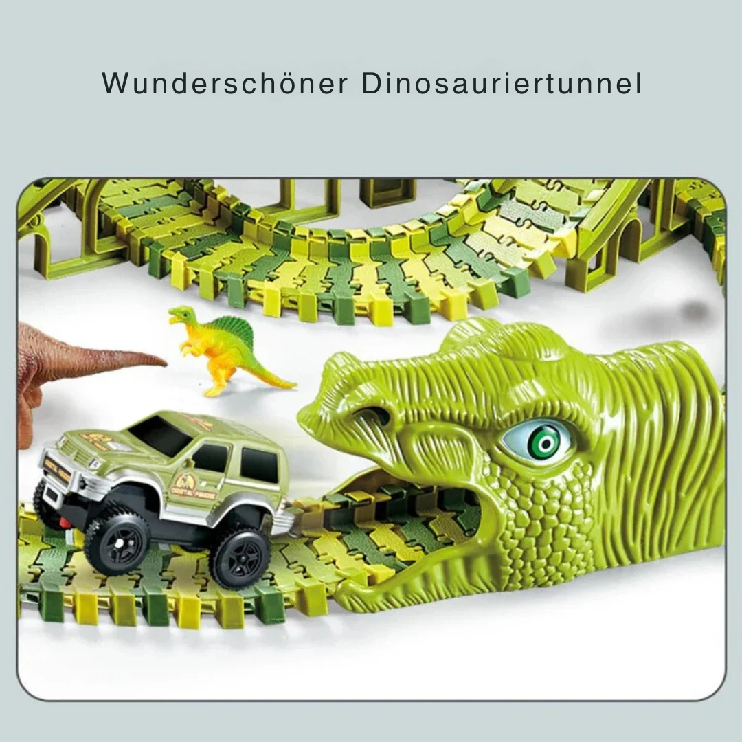 Dino-Rennstrecke | Dinorail Dinosaurier-Rennbahn Abenteuer