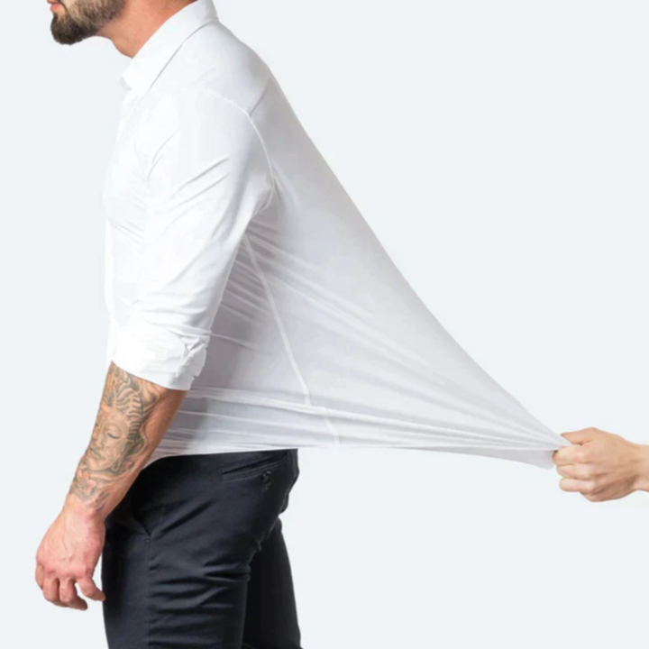Hugo Stretch Sommerhemd | Bequemes Business Hemd für Männer Mit Super Stretch