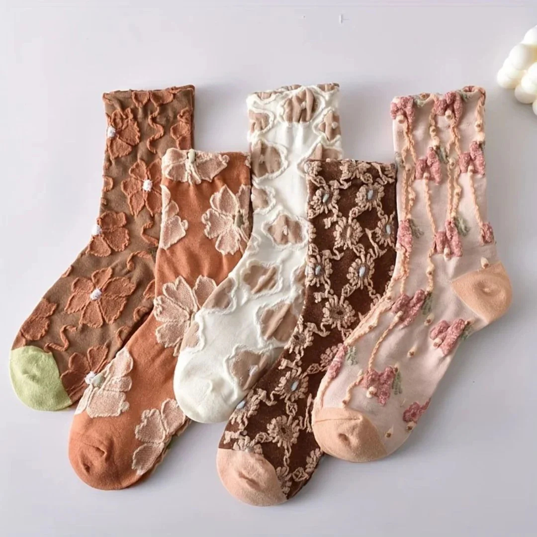 Magdalena Strümpfe Oktoberfest | Elegante Damen Socken mit Spitzendetails