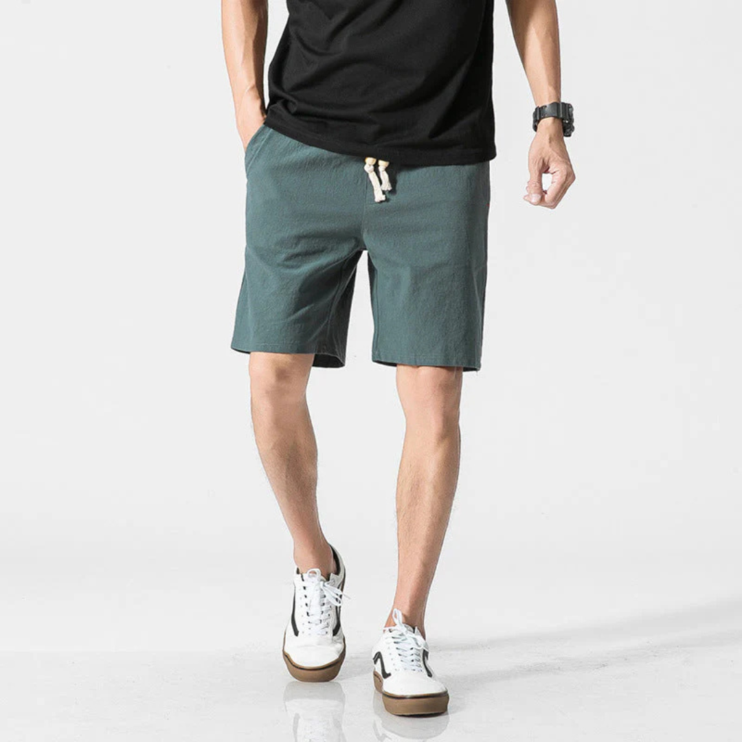 Claus Shorts | Atmungsaktive Herren Shorts mit Kordelzug für heiße Tage