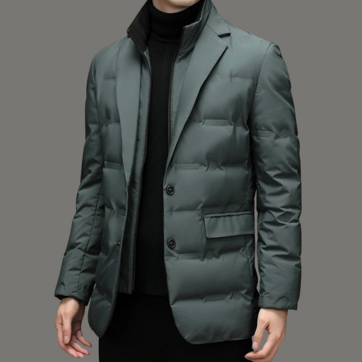 Dauenenjacke für den Herbst - Business Casual Parka Jacke für Herren
