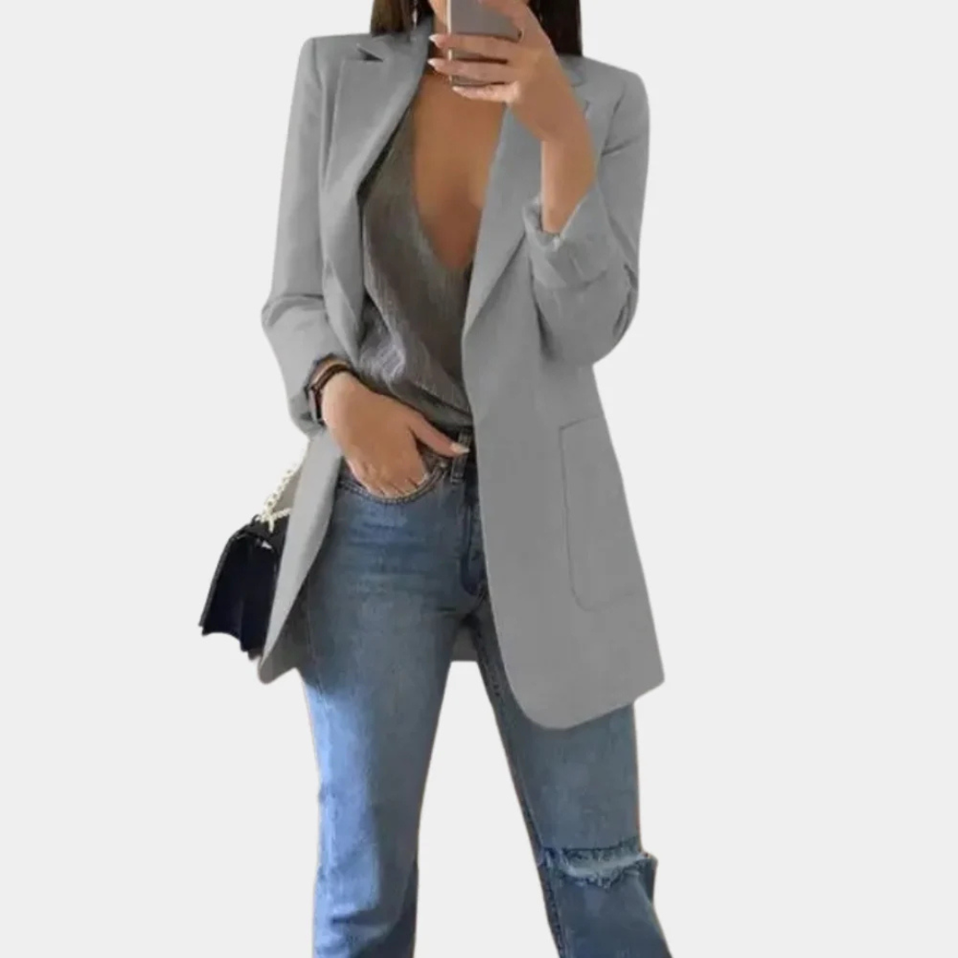 Blazer für den Herbst - Trendy Lange Jacke für Damen