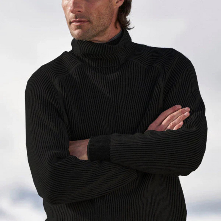 Rollkragenpullover für Kalte Tage - Premium Kaschmir-Pullover für Herren