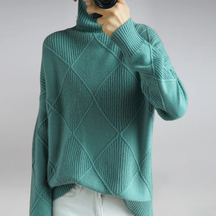 Rollkragenpullover für den Kalte Tage - Kuscheliger Kaschmir Pullover für Damen