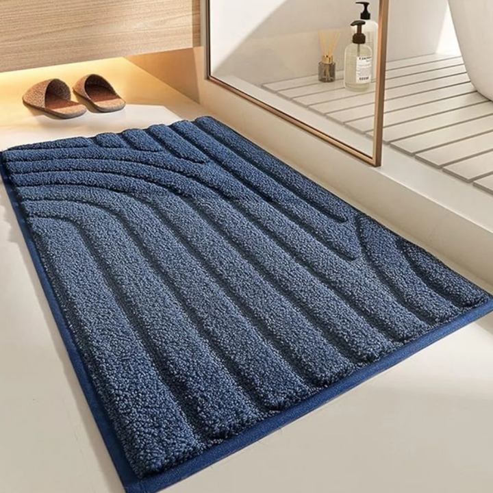 Cloud Luxe Beflockungsmatte | Premium Badteppich mit wolkenweicher Oberfläche