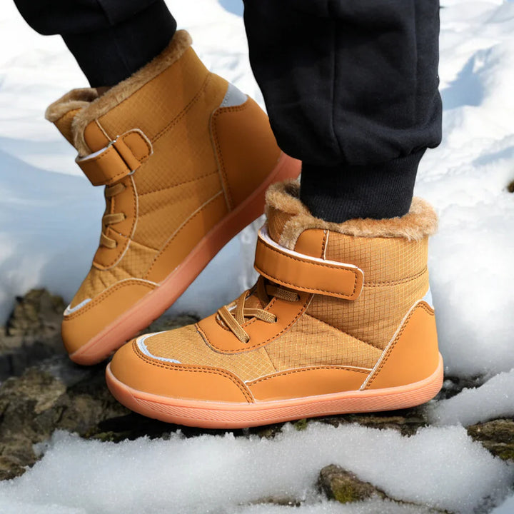 TimberSteps Kinder | Barfußschuhe für Kinder gefüttert & wasserabweisend (3–15 Jahre)