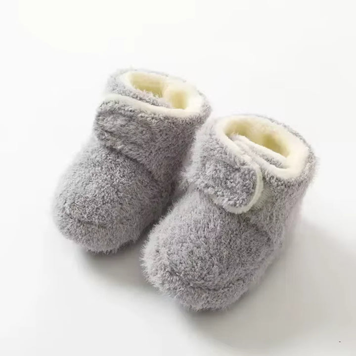 Kinder Hausschuhsocken | Warme Fleece-Babyschuhe für kalte Wintertage