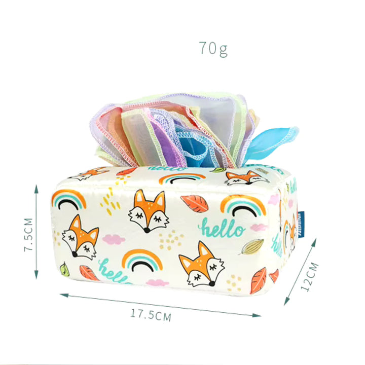 Sensorik-Taschentuchbox