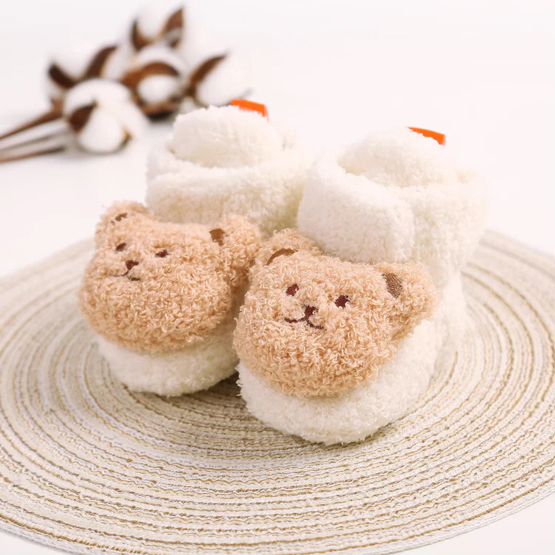Teddy Bären Söckchen | Warme Füßchen für die Kleinsten