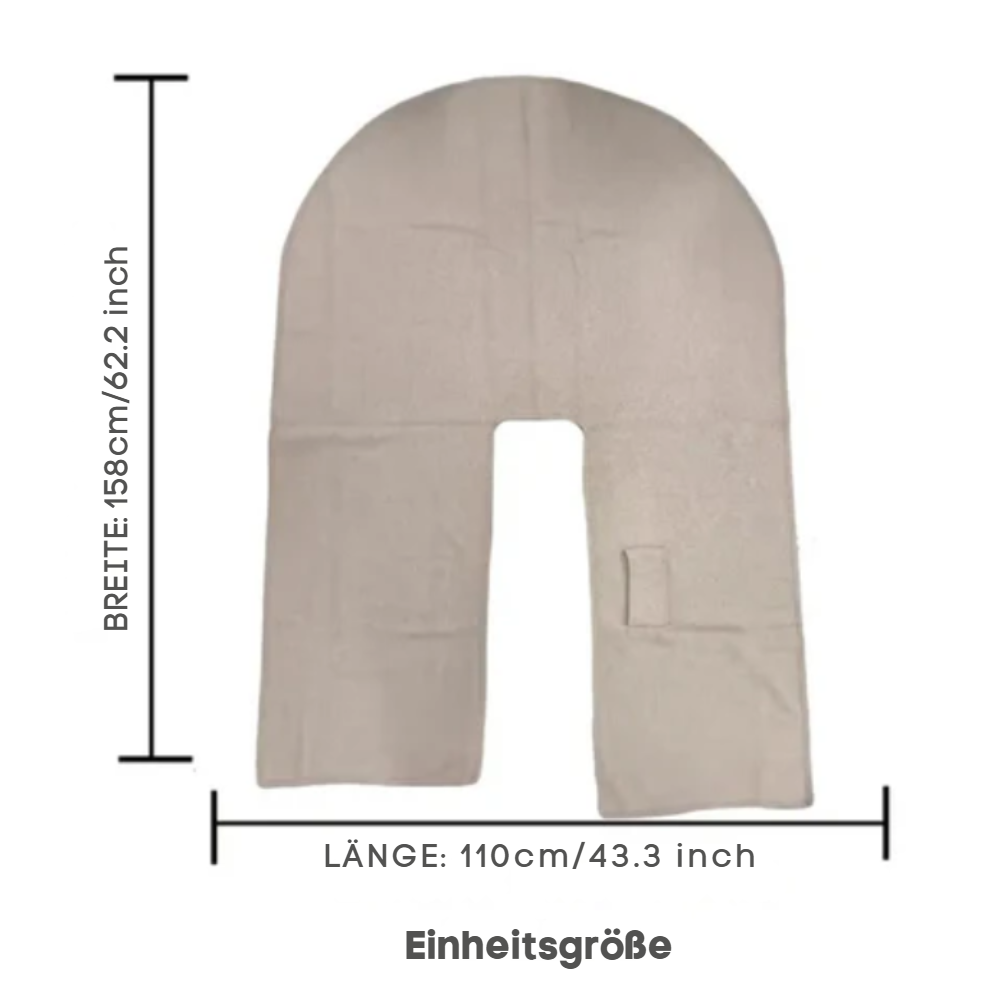 Luxuriöser Poncho Damen | Winddichter eleganter Shawl-Mantel für Herbst