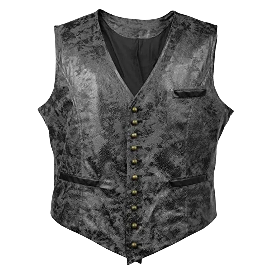 Stefan Brokkatweste Oktoberfest | Elegante Herren Weste mit Ornamentmuster