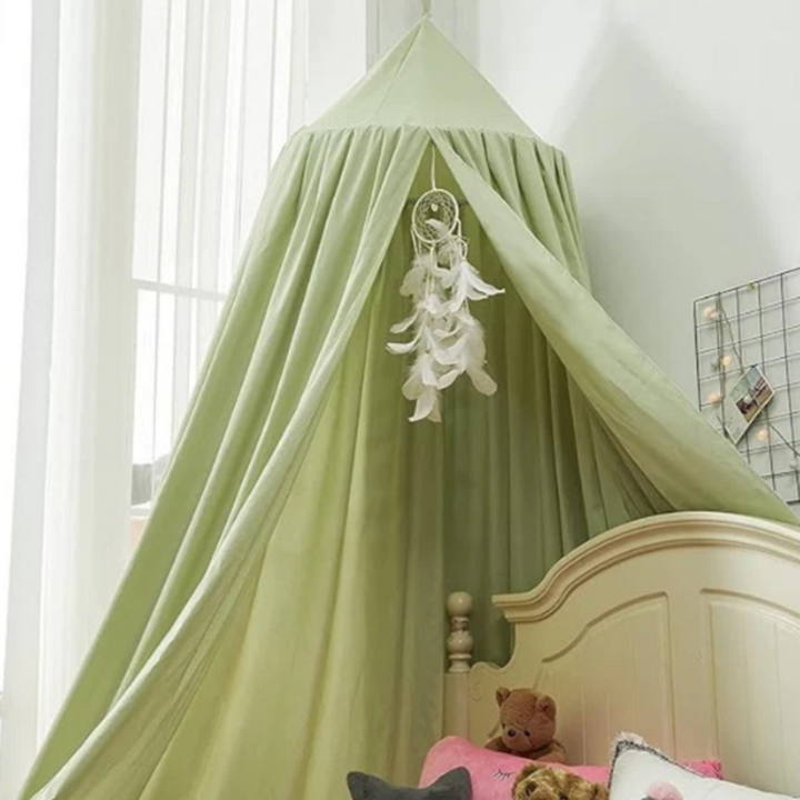 Baldachin Kinderzelt | Traumhaftes Lesenook-Zelt mit Prinzessinnen-Design für Kinder