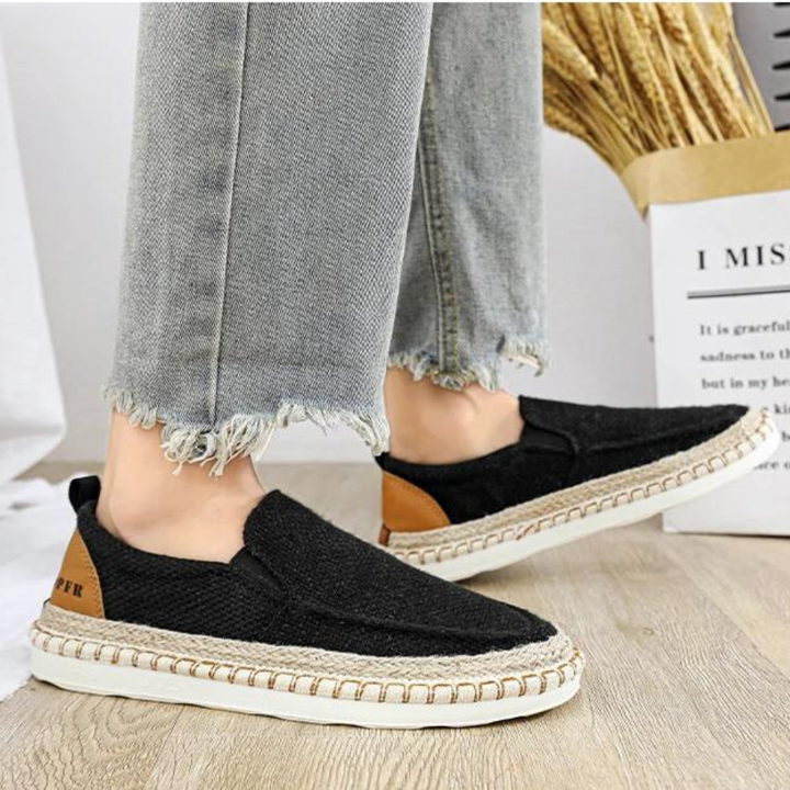 Nico Loafers | Atmungsaktive Slip-On-Loafer aus Canvas mit leichtem Design