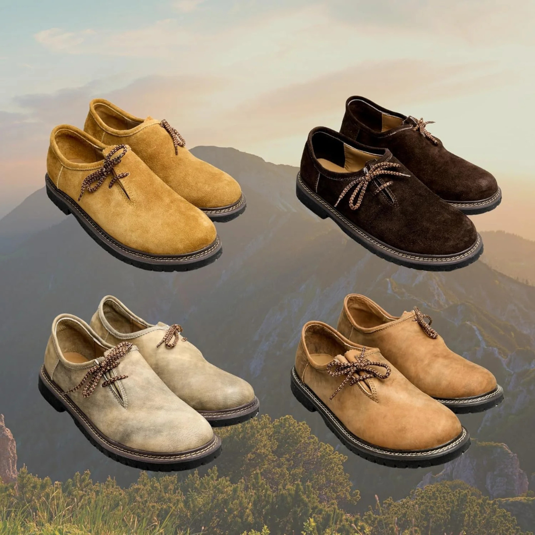 Peter Oktoberfest Haferlschuhe | Authentische Trachten-Halbschuhe für Herren