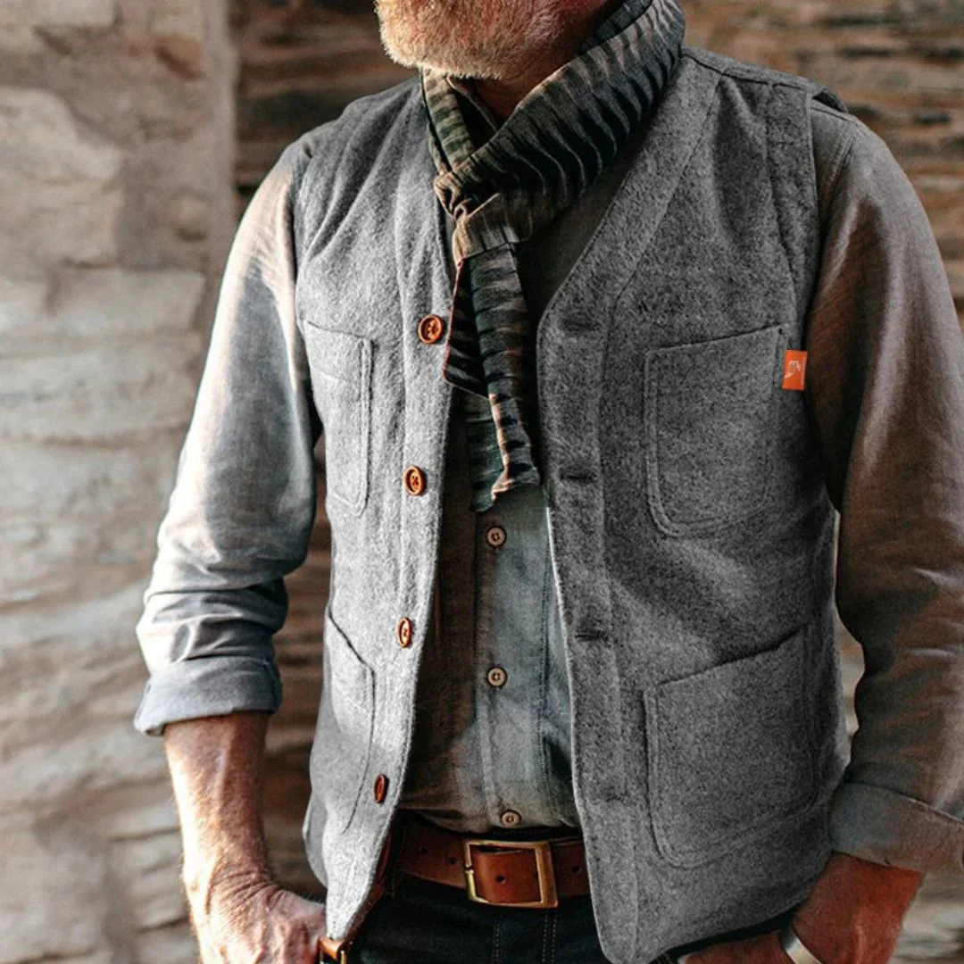 Matthias Strickweste Oktoberfest | Elegante Herren Weste im Casual-Style