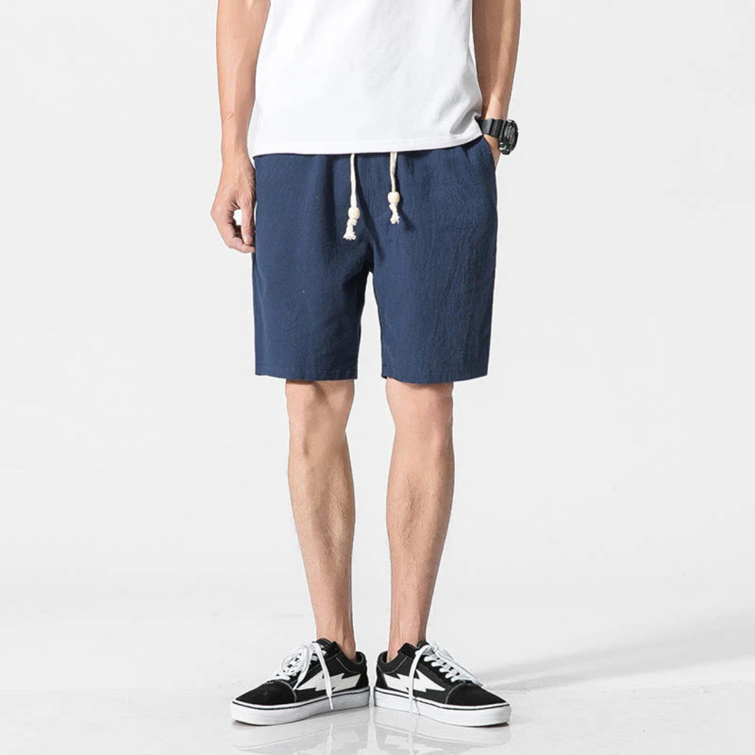 Claus Shorts | Atmungsaktive Herren Shorts mit Kordelzug für heiße Tage