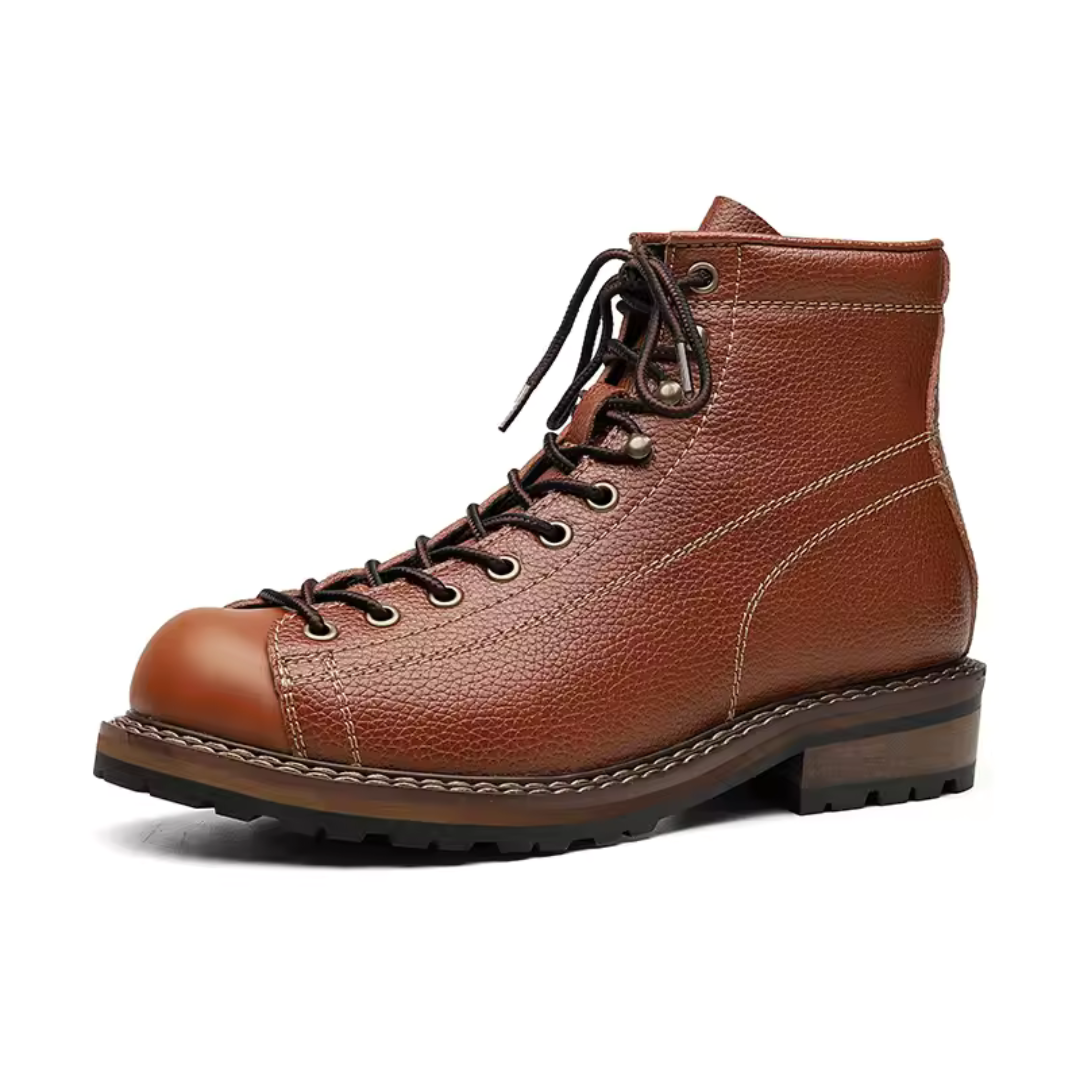 Hans Lederstiefel | Traditionelle Oktoberfest Schuhe aus Leder für Herren