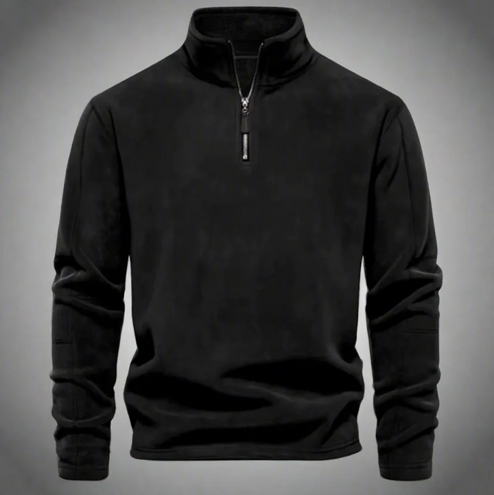 Fleece Pullover Herren | Kuscheliges Design mit halbem Reißverschluss
