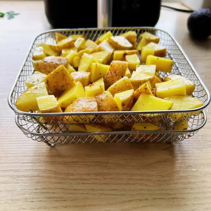 Stapelkörbe für Heißluftfritteuse | Mehr Kapazität & perfekte Kochergebnisse