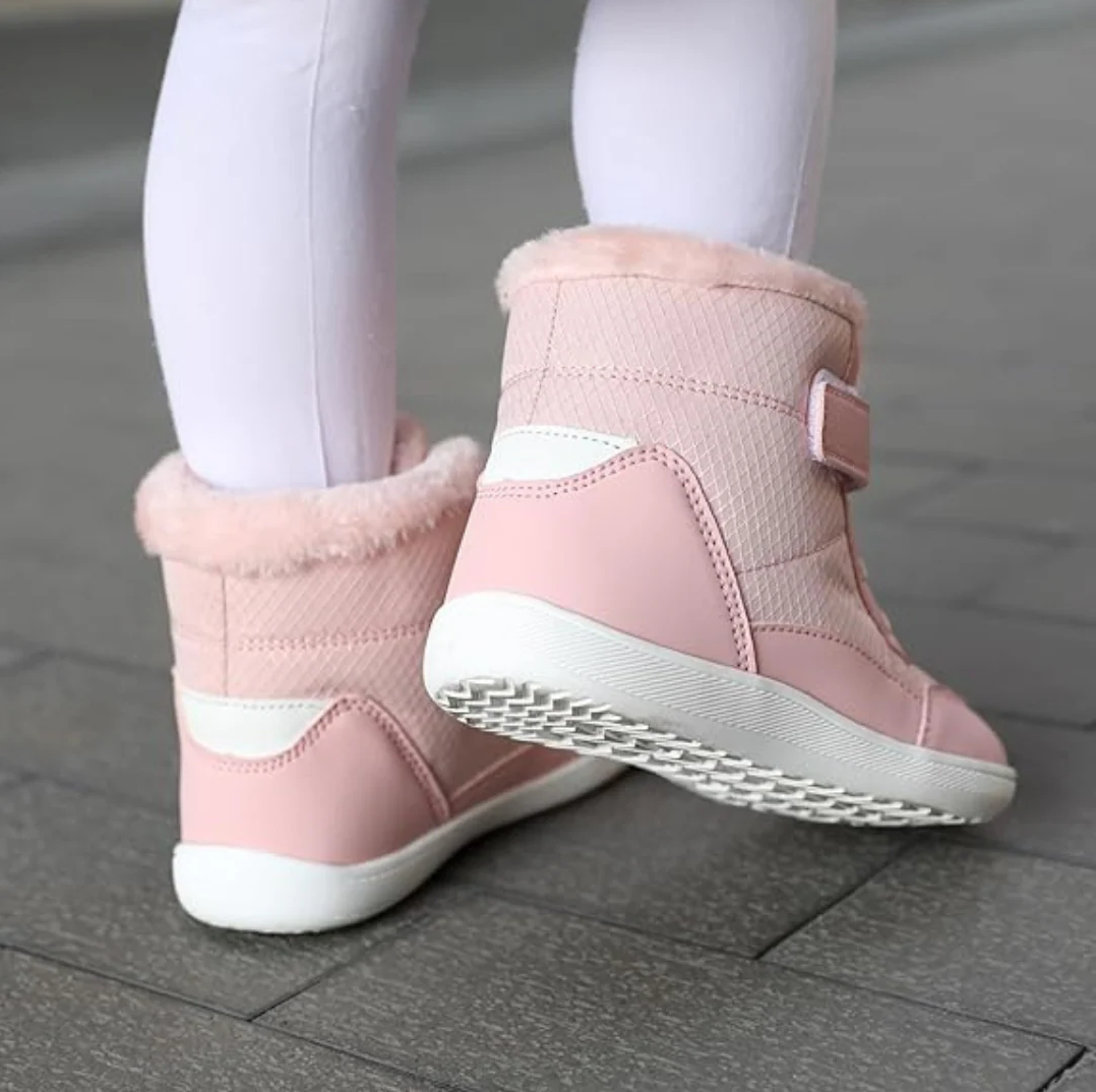 Kinder Winter-Barfußschuhe | Warm & rutschfest für kalte Tage (3–15 Jahre)