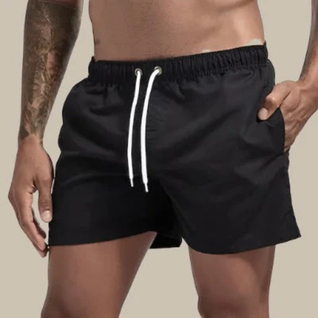 Felix Badeshorts | Premium Graue Herren Schwimmshorts Schnelltrocknend
