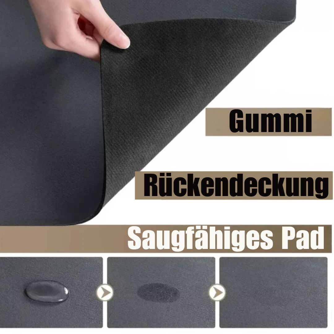 Mandala Küchen-Abtropfmatte | Ultra-absorbierende Silikon-Arbeitsplattenschutz