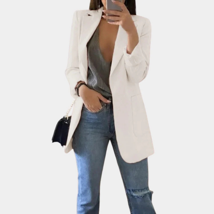 Blazer für den Herbst - Trendy Lange Jacke für Damen