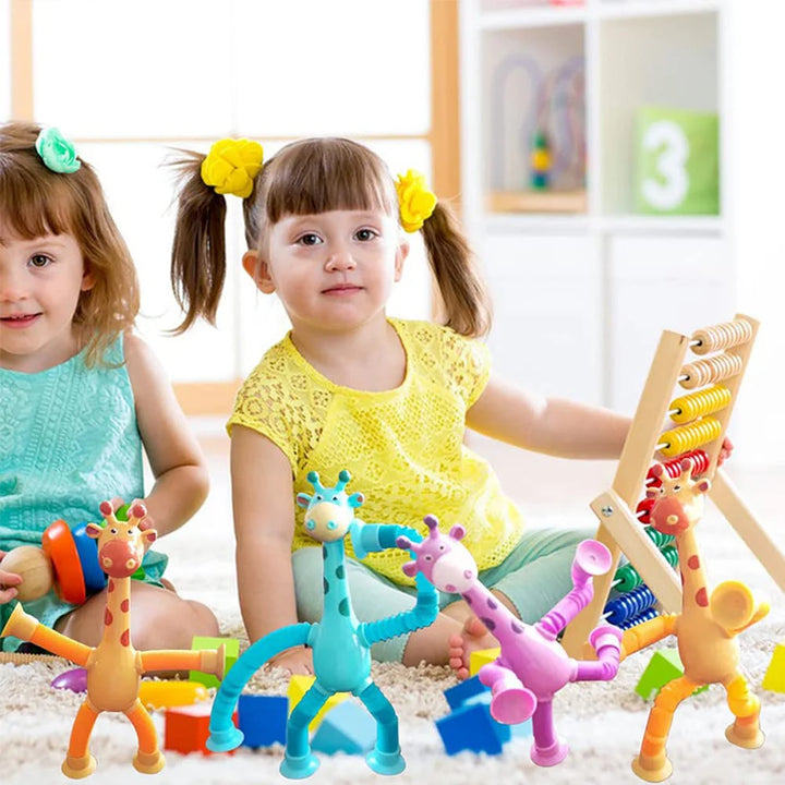 Giddy Giraffe Teleskopisches Spielzeug-Set