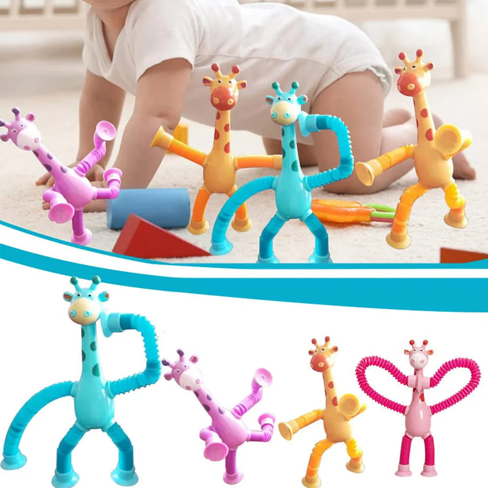 Giddy Giraffe Teleskopisches Spielzeug-Set
