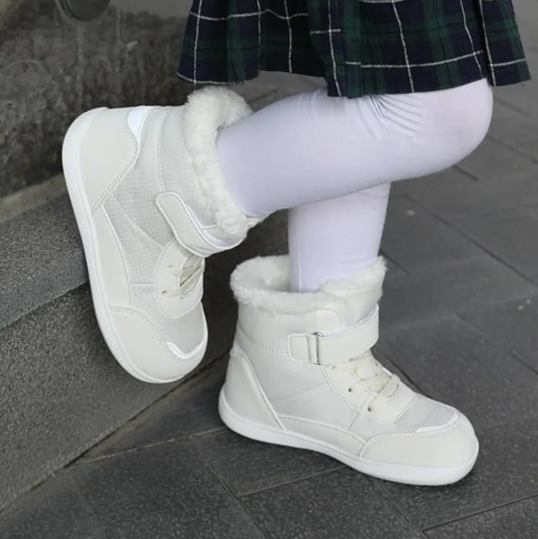 Kinder Winter-Barfußschuhe | Warm & rutschfest für kalte Tage (3–15 Jahre)