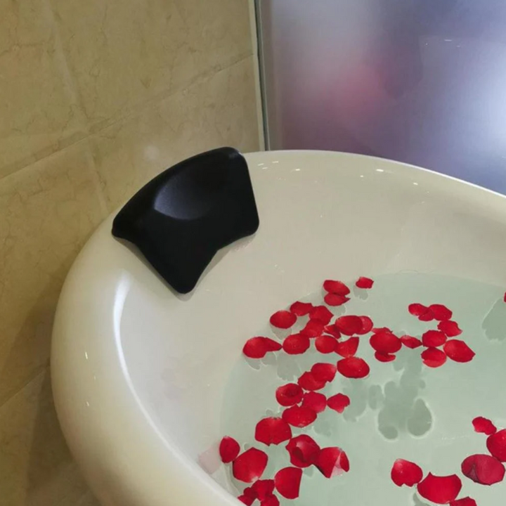RelaxoPro Badewannenkissen | Luxuriöses Nackenkissen aus Organosilikon für Wellness-Bäder