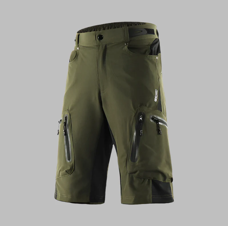 Herren Fahrradhose | Atmungsaktive Sommer-Radhose mit elastischem Bund