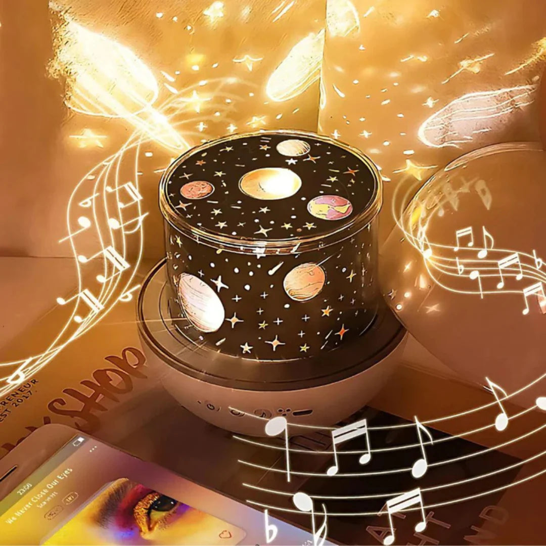 Cozy Sternenprojektor | Projektorlampen machen das Schlafzimmer gemütlicher und helfen Kindern besser zu schlafen