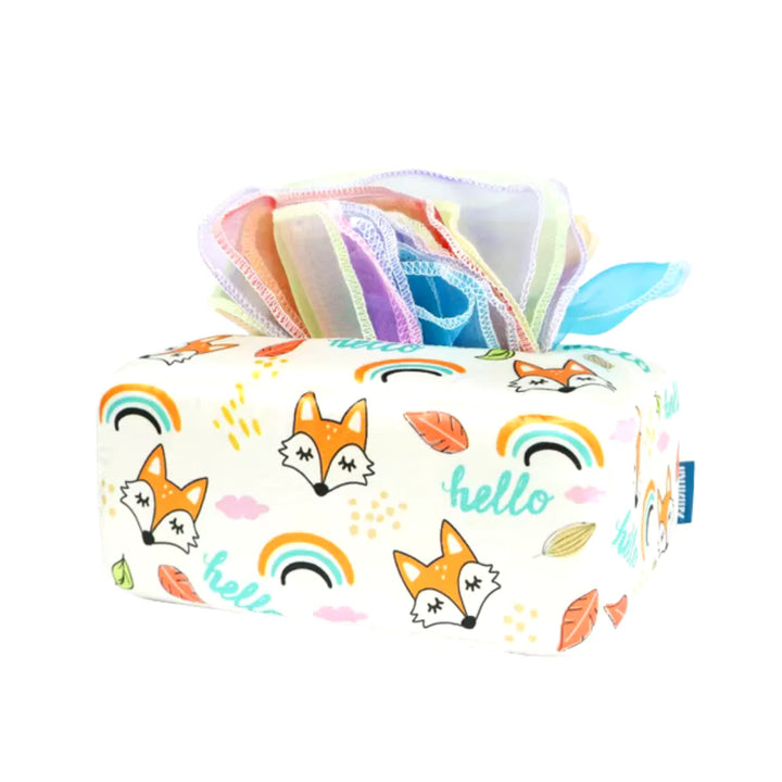 Sensorik-Taschentuchbox