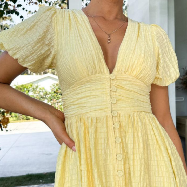 Sommerkleid für Damen - Vintage Maxikleid für Hochzeiten
