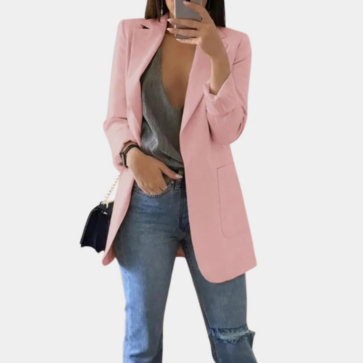 Blazer für den Herbst - Trendy Lange Jacke für Damen