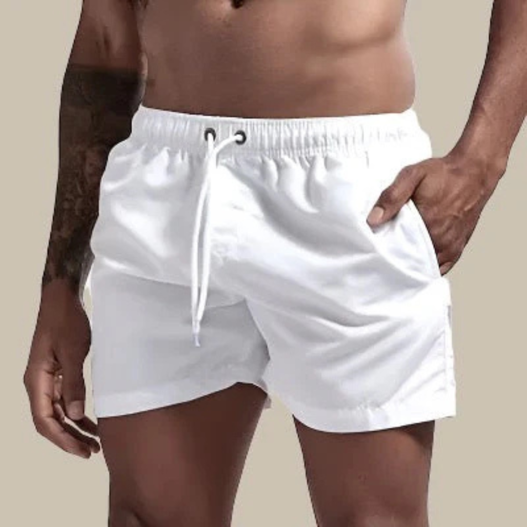 Felix Badeshorts | Premium Graue Herren Schwimmshorts Schnelltrocknend