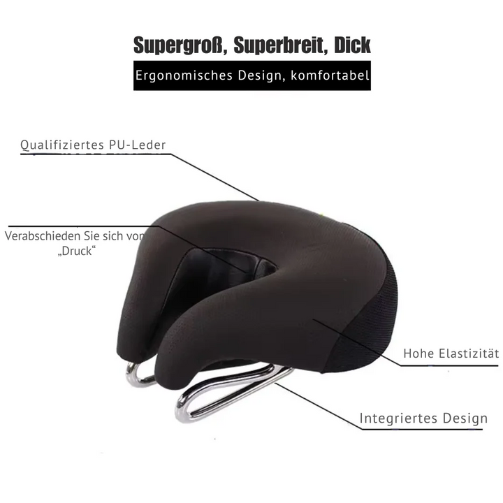 Mountainbike Sattel | Ergonomischer Fahrradsitz für mehr Sommerkomfort