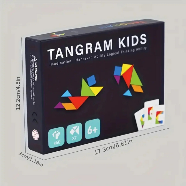 Tangram-Puzzle-Brettspiel