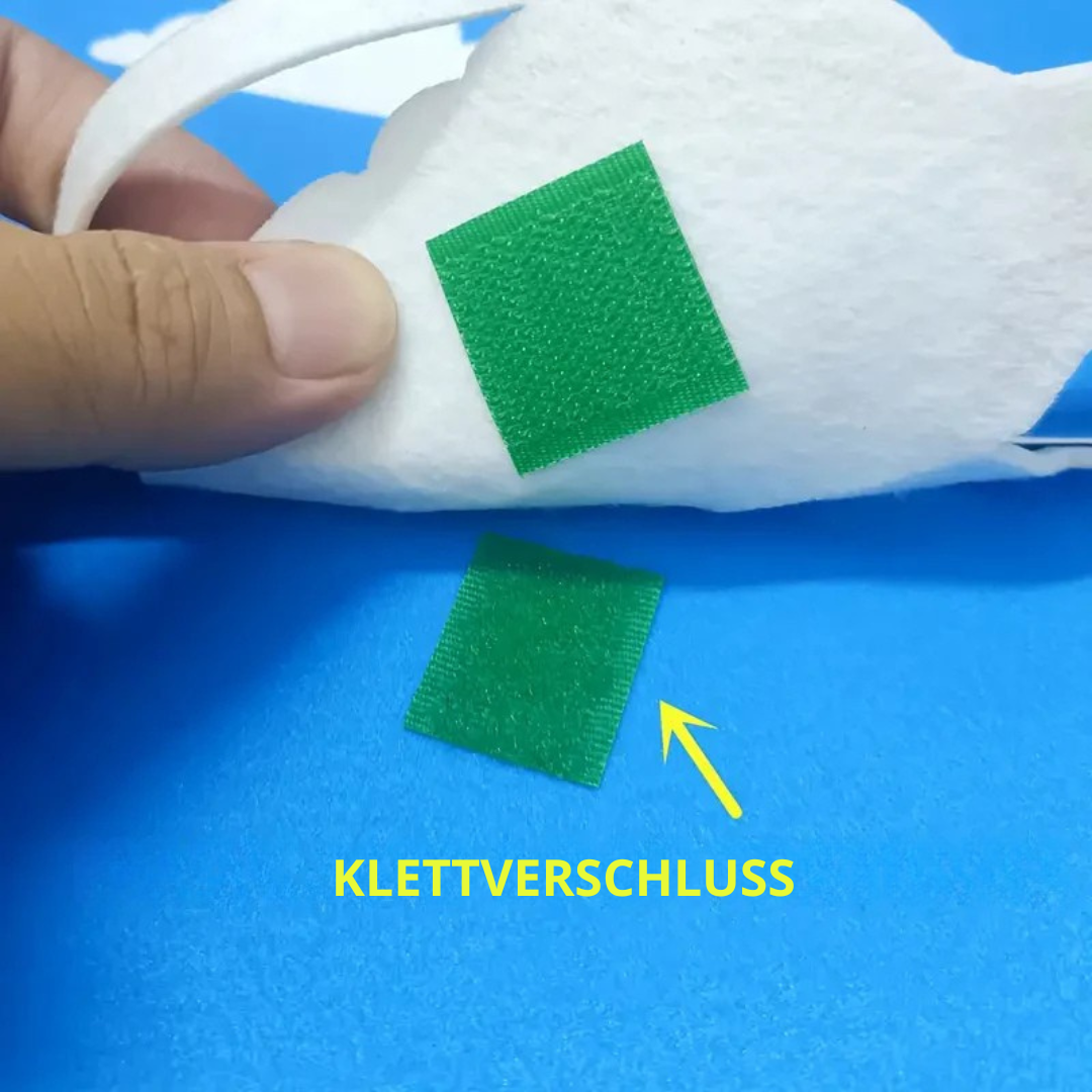 DIY Filzspieltafel für Kinder